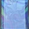 a to do list on a piece of paper