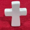 Natural Kisii Soapstone Cross - 4 Inches