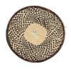 Tonga Basket with Zigzag Pattern Design - 13 Inches