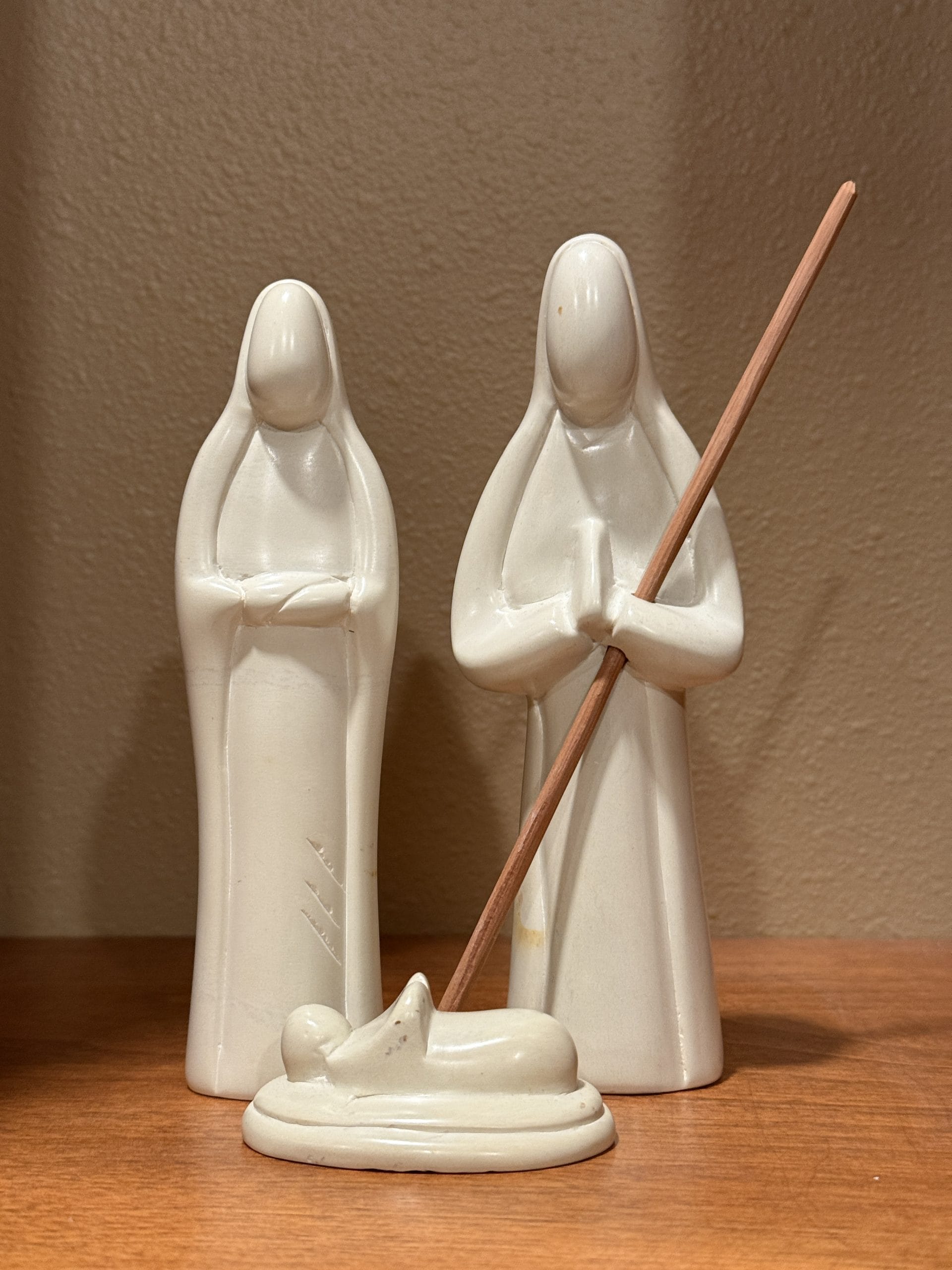 Natural Kisii Soapstone Nativity - Holy Family - Image 7