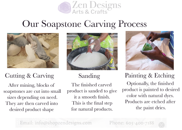 Soapstone Dinos - Assorted Patterns - Image 9