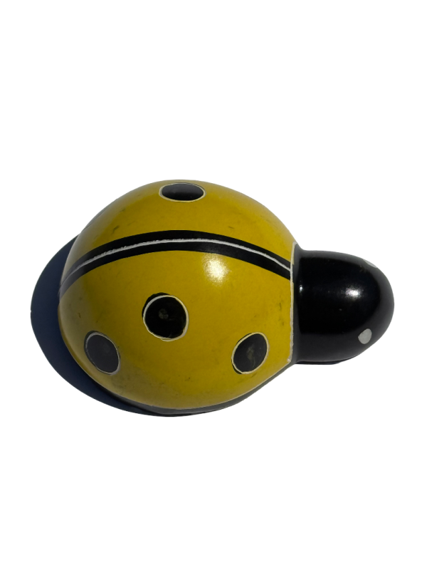 Soapstone Ladybug Figurine Sculpture (Yellow) - Image 4