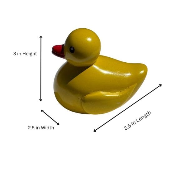 Yellow Duck Figurine - Image 7