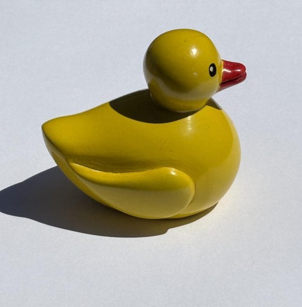 Yellow Duck Figurine - Image 3