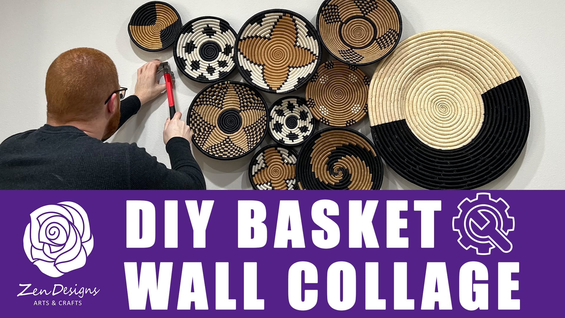 DIY Basket Wall Collage: How to Arrange Woven Baskets Like a Pro