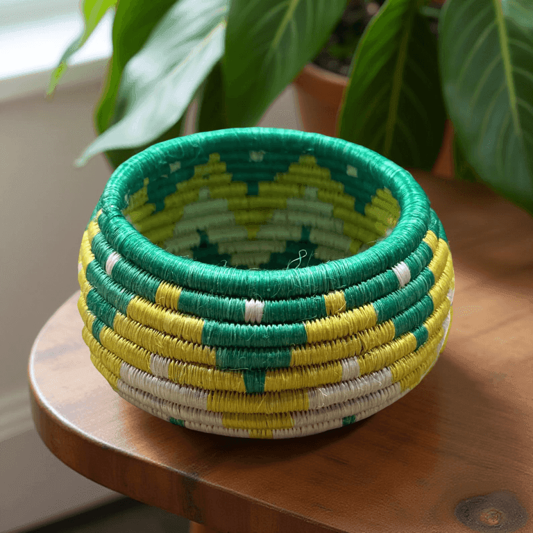 Sisal Basket Trinket