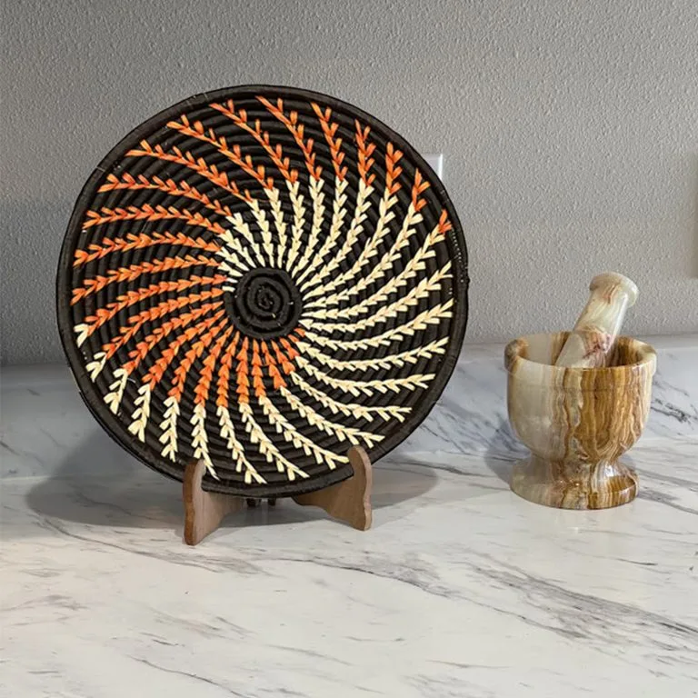 Raffia Basket Bowl