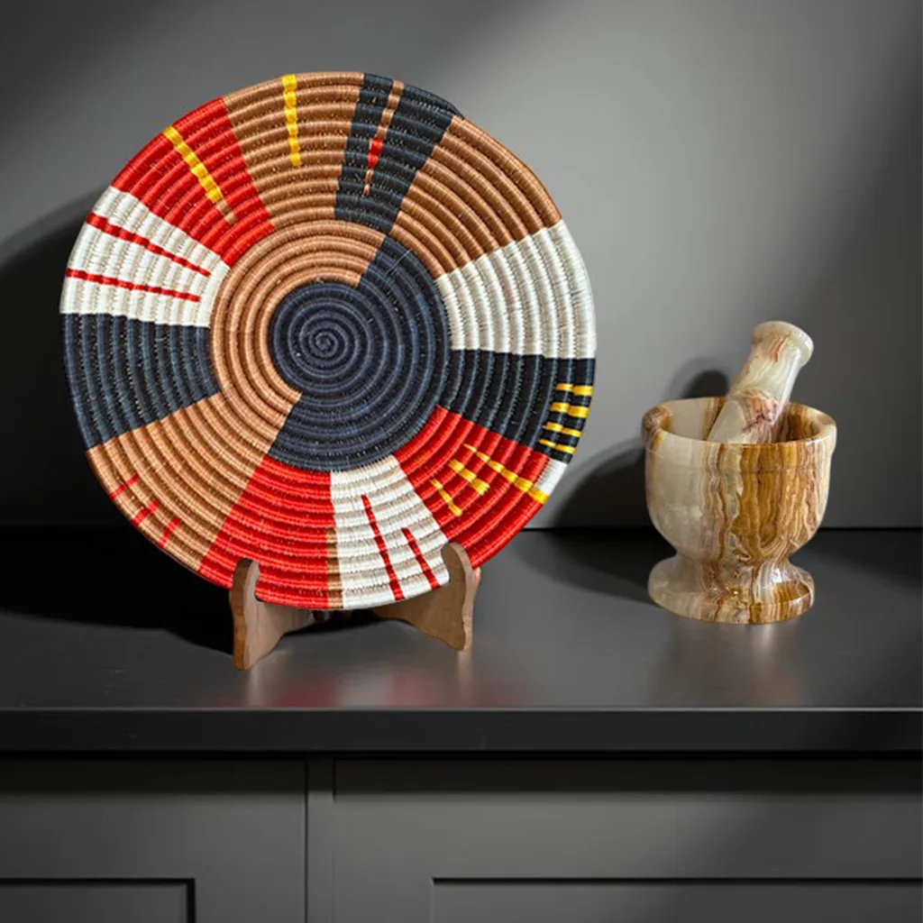 Kenyan Sisal Basket Bowla