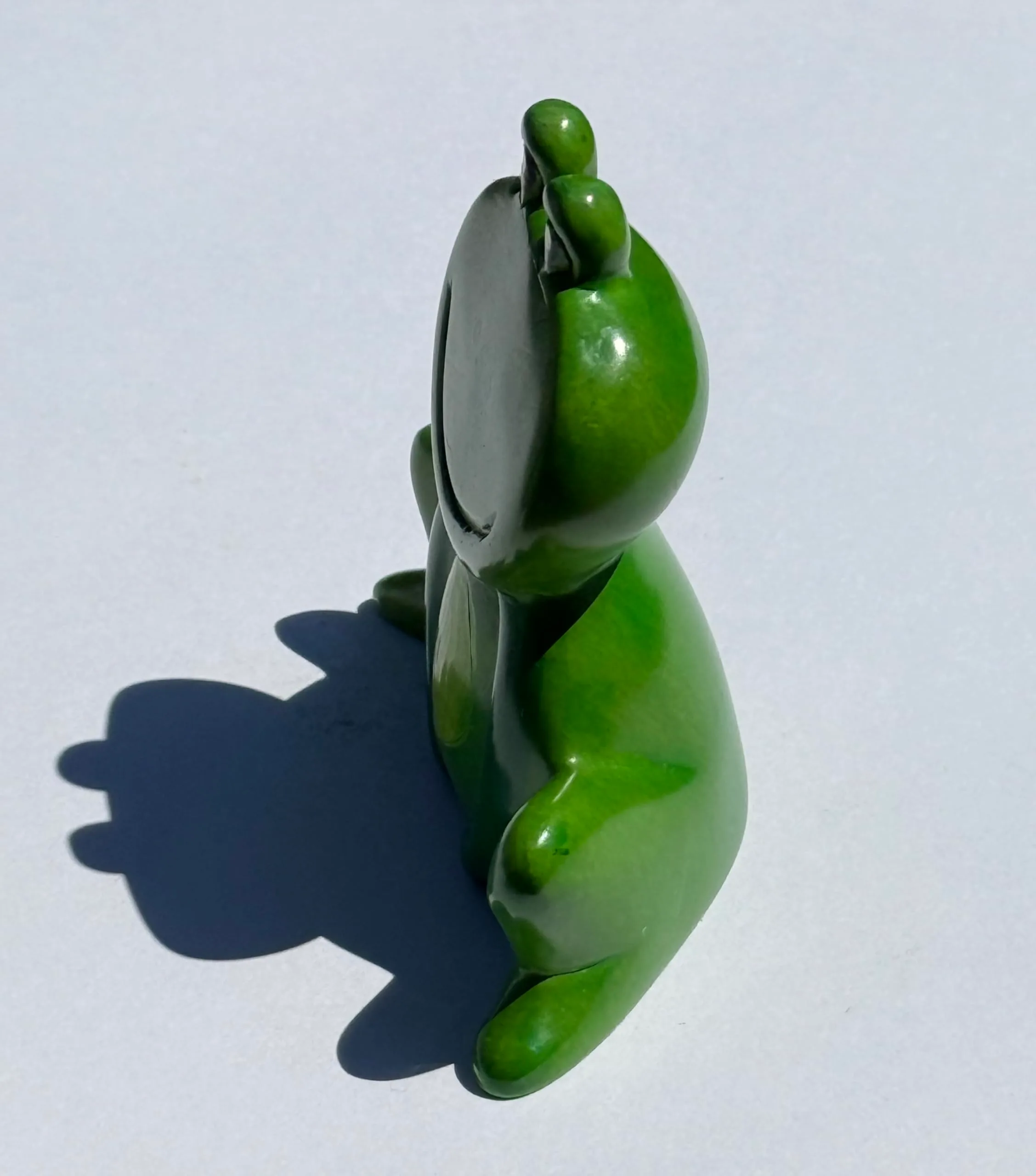 Green Frog Figurine - Image 5