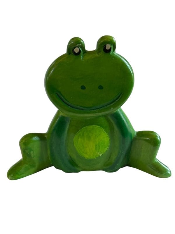 Green Frog Figurine - Image 2