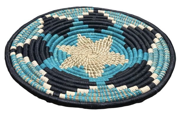 Blue, Black Plate Mat - 3 sizes - Image 4