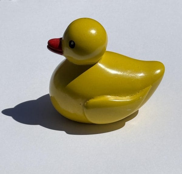 Yellow Duck Figurine - Image 2