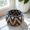 Geo Natural Black Sisal  Trinket