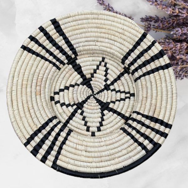 Natural, Black lines Plate Mat - Image 2