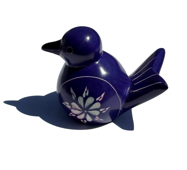 Soapstone Bird Figurine Sculpture - Image 4