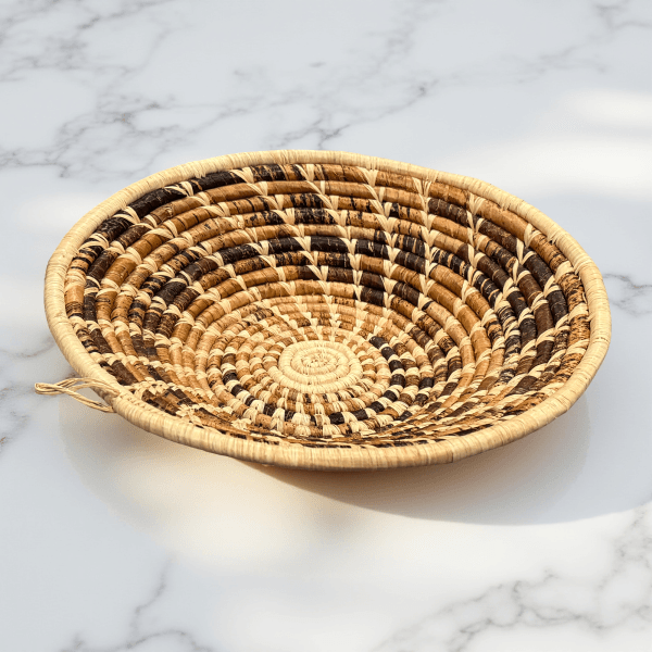 Banana leaves Basket Bowl 4 sizes - Image 2