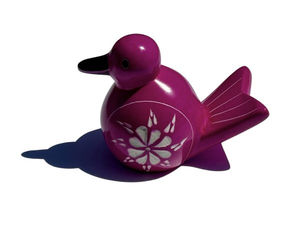 Soapstone Bird Figurine Sculpture - Image 3