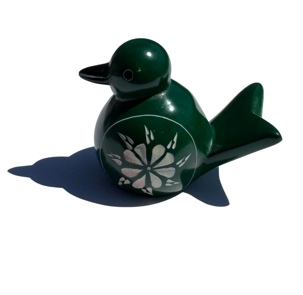 Soapstone Bird Figurine Sculpture - Image 5