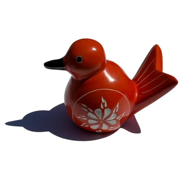 Soapstone Bird Figurine Sculpture - Image 9