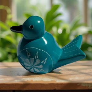Soapstone Bird Figurine Sculpture