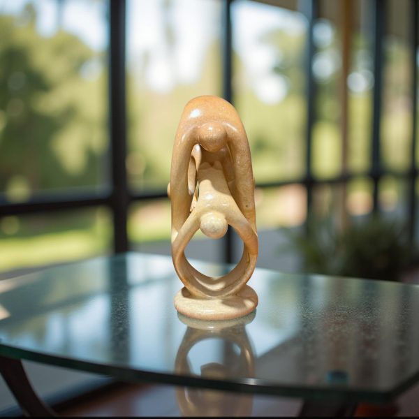 Stretching Family Sculpture - 8” - Image 2