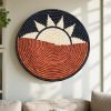 Bown, Black, Natural Raffia Plate Mat