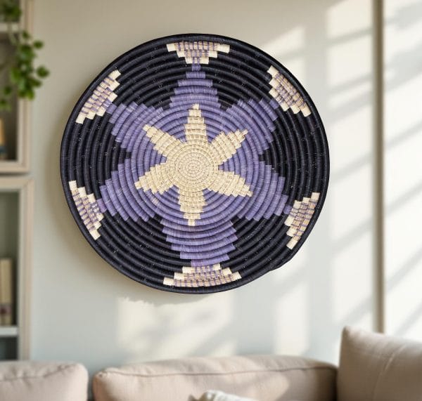 Boho Floral Raffia Plate Mats - Various Colors and Sizes