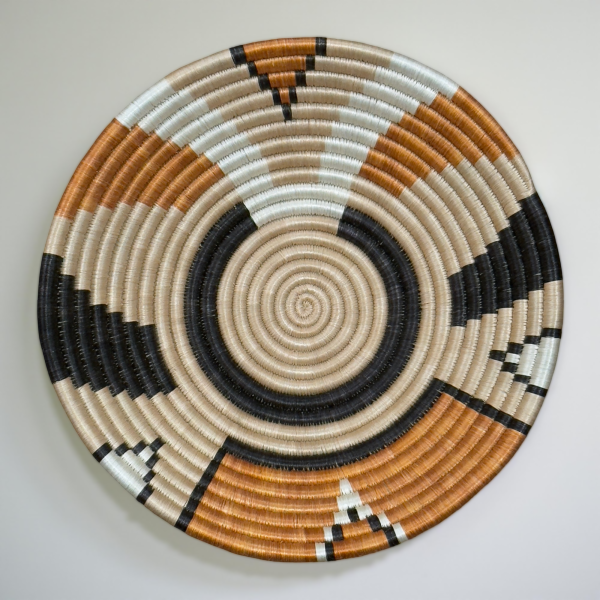 Teja, Tan,Black, Basket Bowls - 12”, 10”, 8” - Image 2