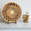 Banana leaves Basket Bowl 4 sizes