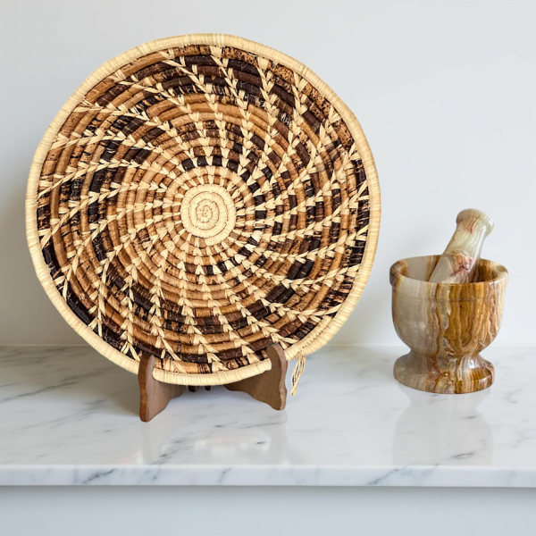 Banana leaves Basket Bowl 4 sizes