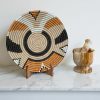 Teja, Tan,Black, Basket Bowls - 12”, 10”, 8”