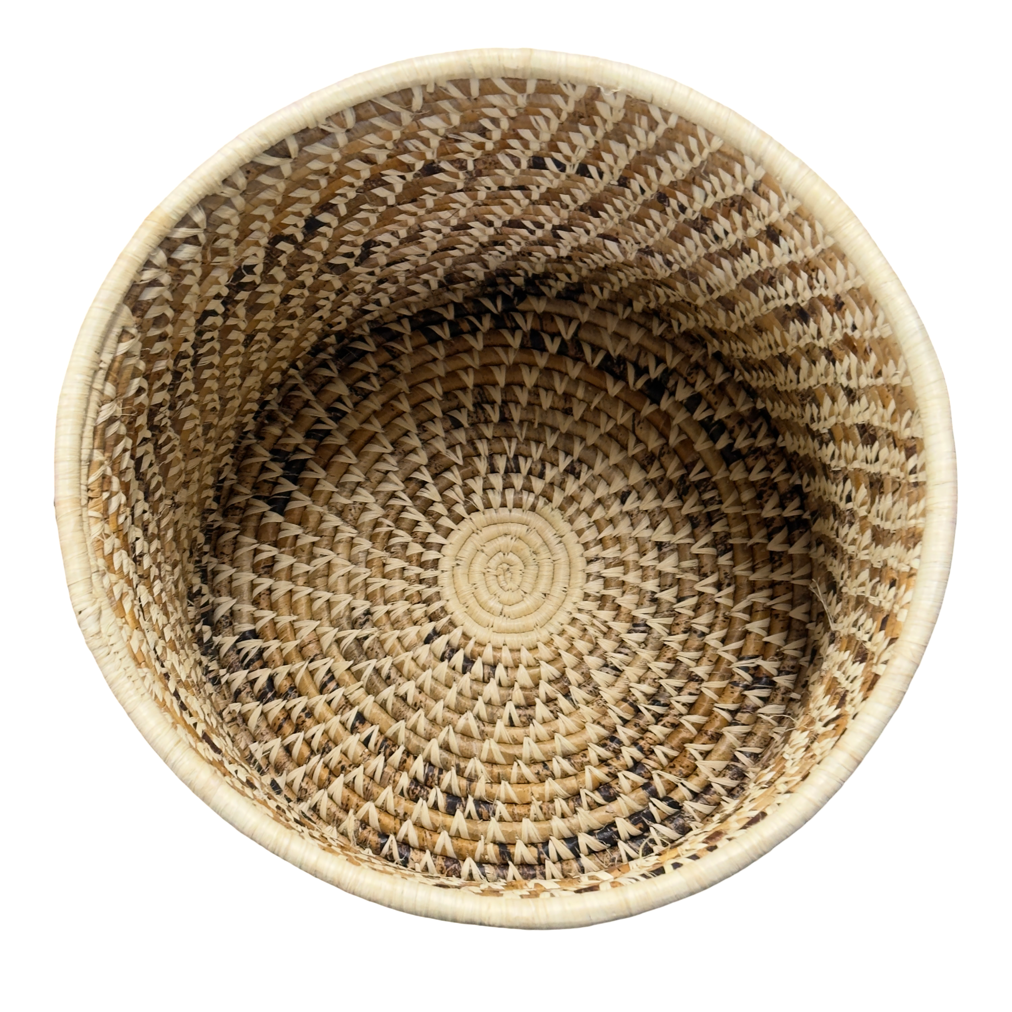 Unique Banana Leaves and Raffia Planter, Storage Basket, Open Bath Bin - Various Sizes - Image 2