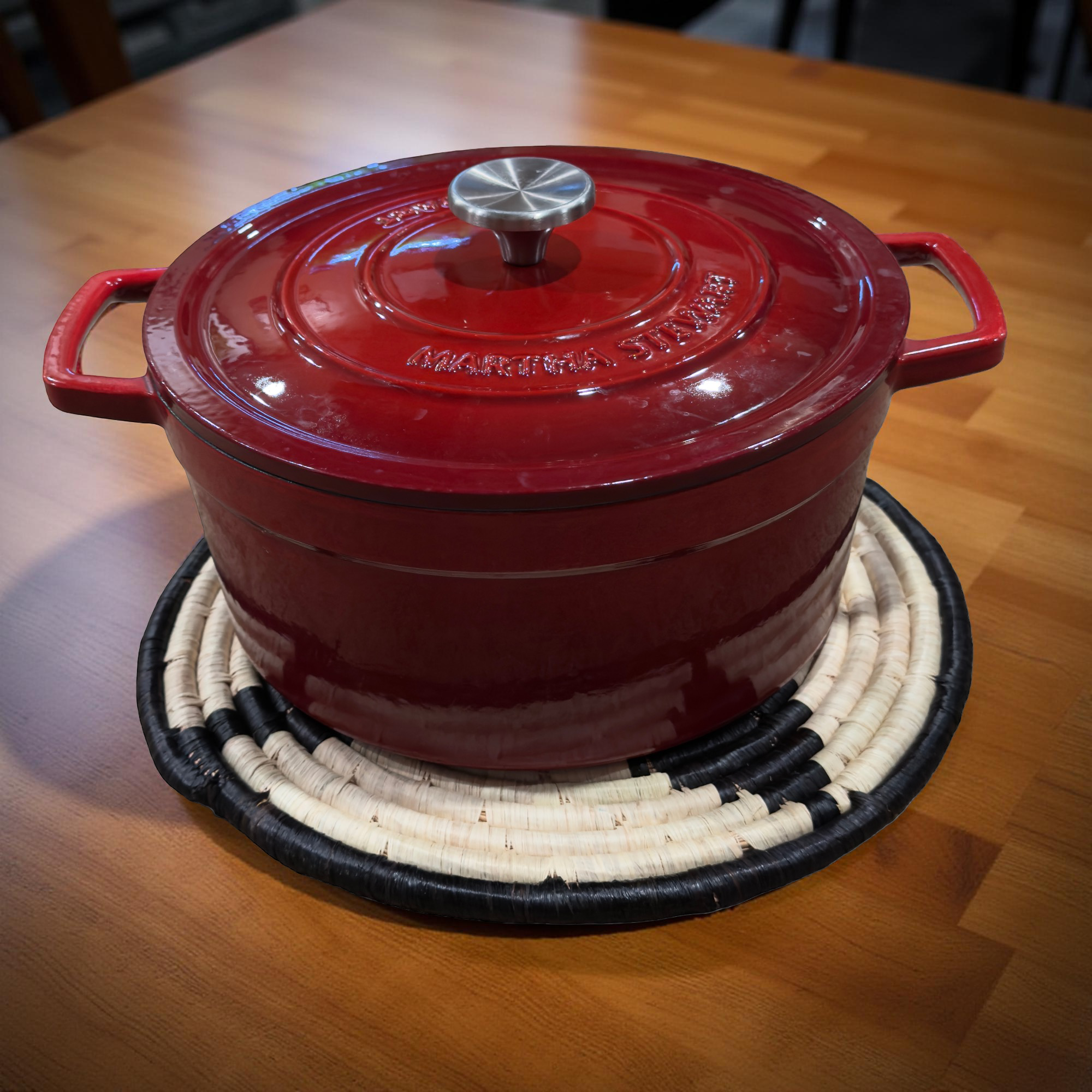 Raffia African Trivet Baskets for wall and Kitchen - Various Colors and Sizes - Image 9