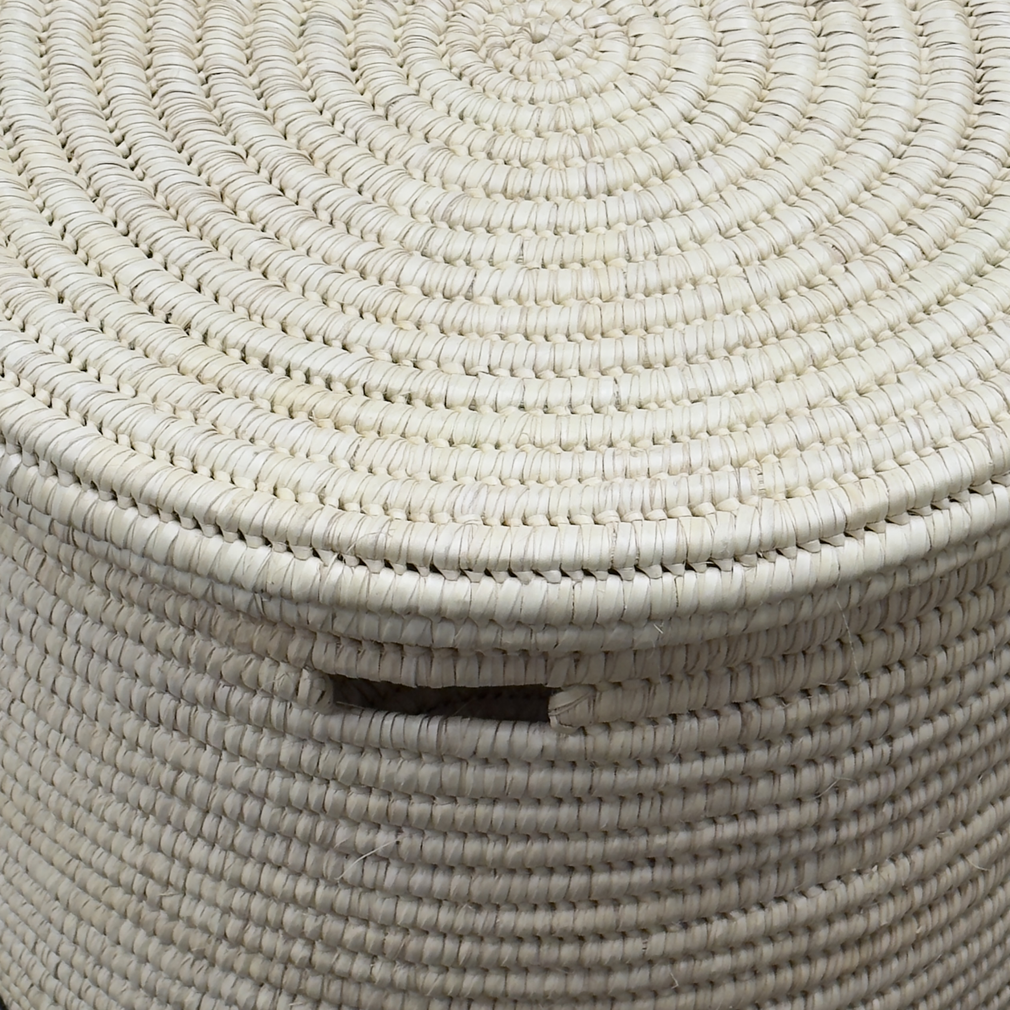 Turkana Palm Lidded Storage Baskets with Handle - Various Sizes - Image 5