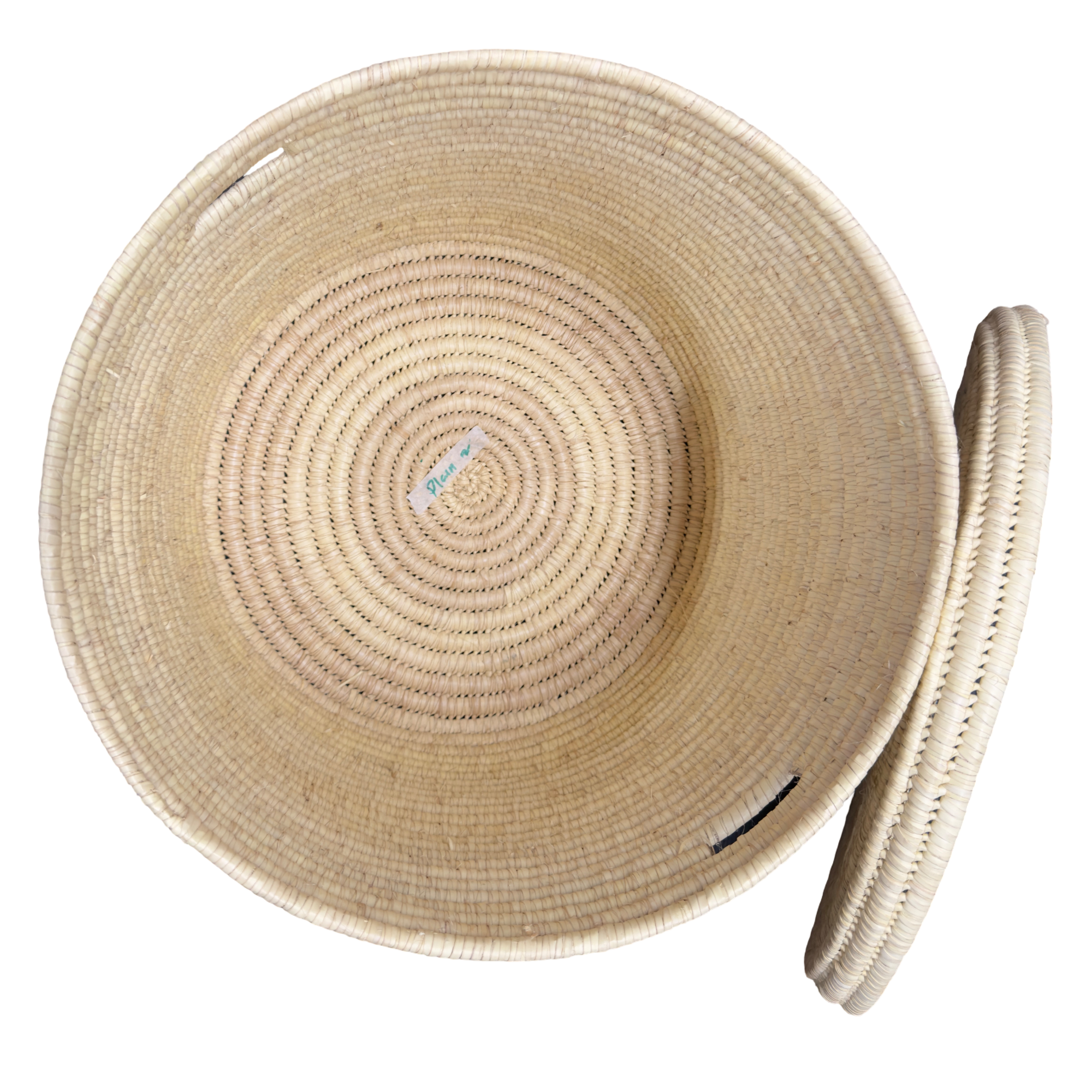 Turkana Palm Lidded Storage Baskets with Handle - Various Sizes - Image 4