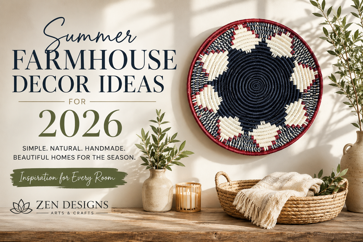 Summer Farmhouse Decor Ideas for 2026