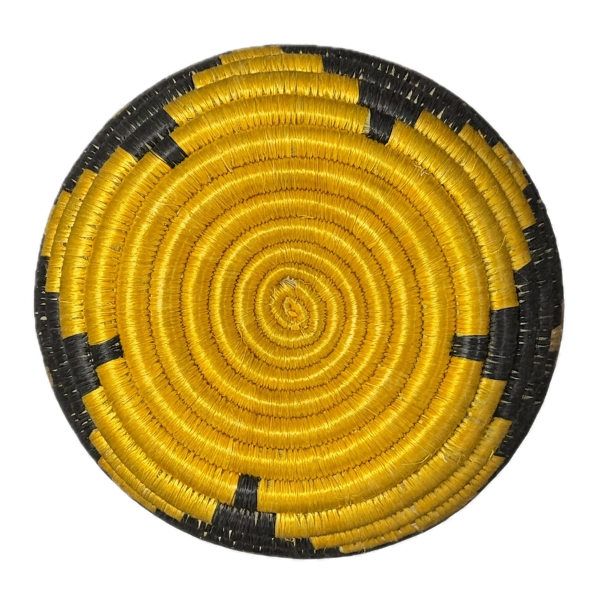 Handwoven Trinket Baskets for Small item Storage and Organizing in Teja, Green, Tan - Image 2